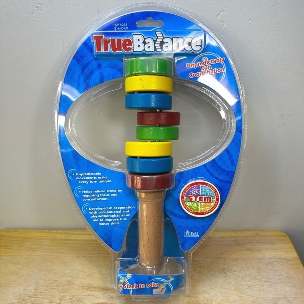 TrueBalance‎ Coordination Game Balance STEM Stress Relief Fidget Wooden Magnetic